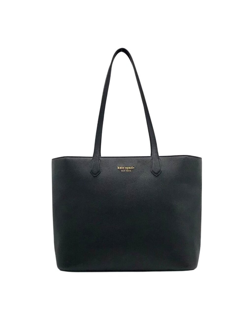Kate Spade Black Pebbled Leather Veronica Tote Bag